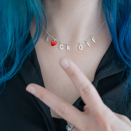 Fuck Off Necklace