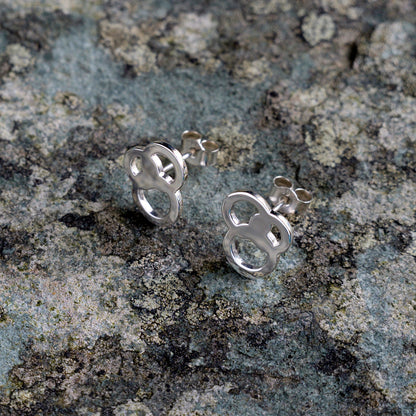 Revolution Silver Studs - closed design