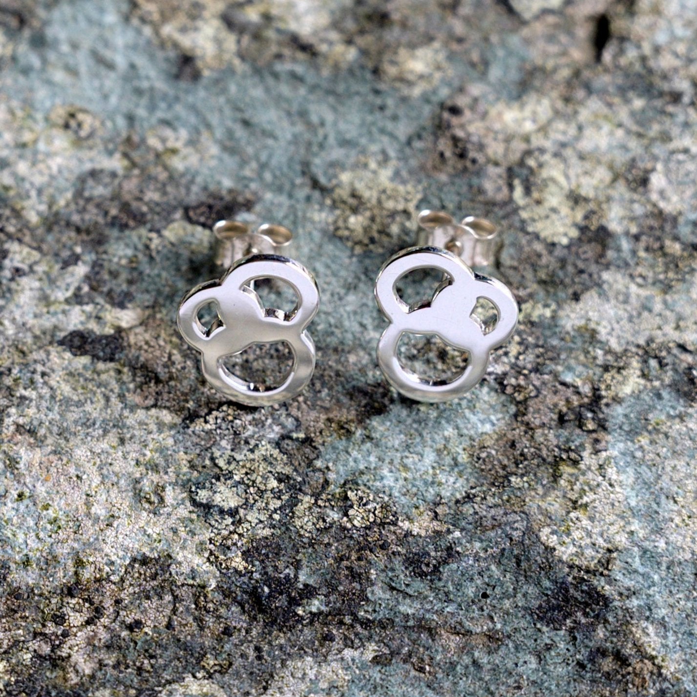 Revolution Silver Studs - closed design