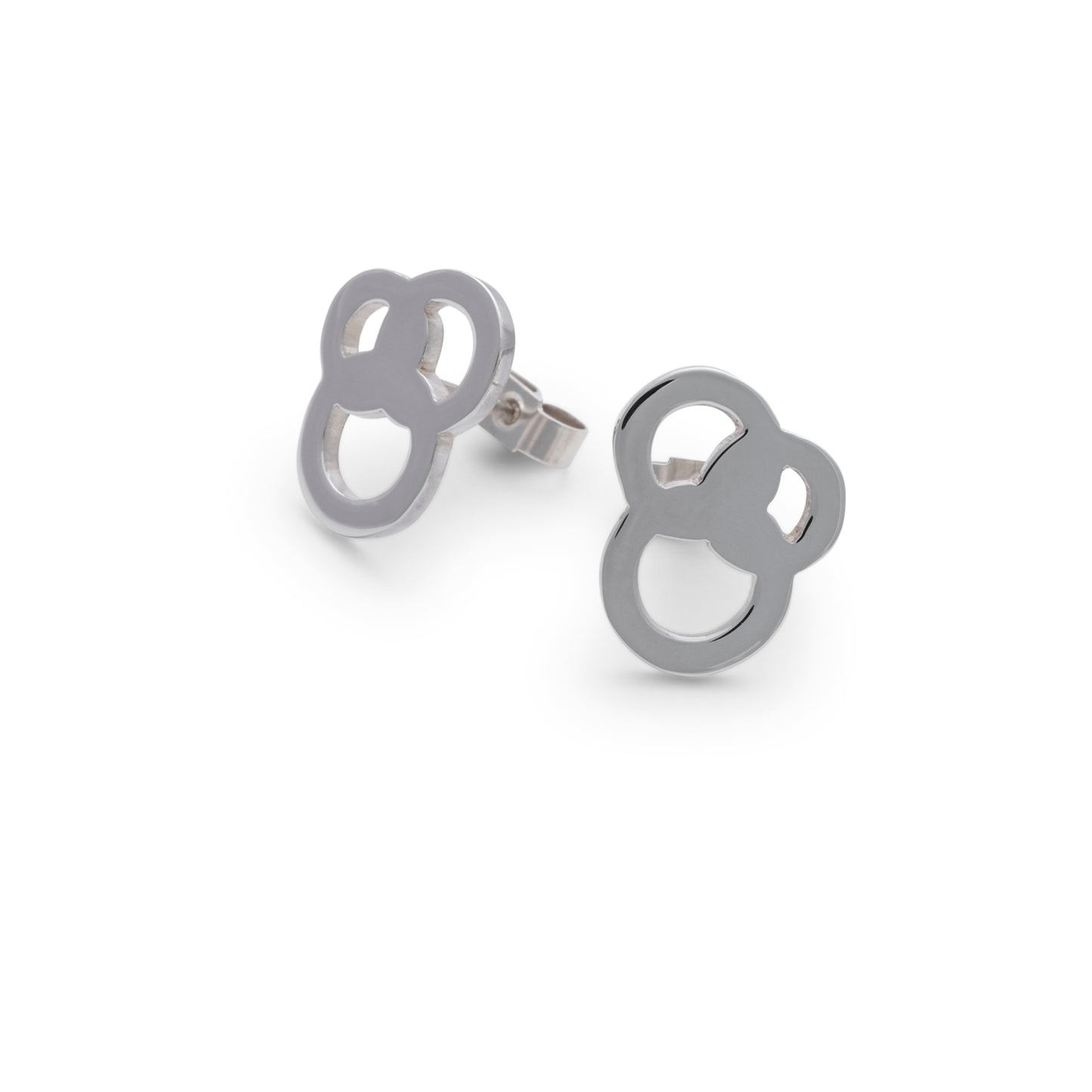 Revolution Silver Studs - closed design