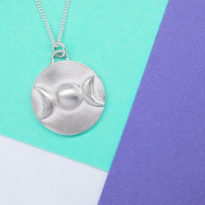 Girl Power coin necklace